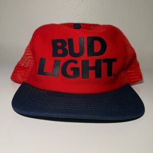VINTAGE Bud Light Trucker